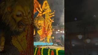 Live Carnival 2024  Mayer Gomon from Agartala Ujjayanta Palace area  Durga murti durgapuja [upl. by Siugram]