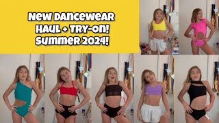 New Dancewear Haul  TryOn Summer 2024 [upl. by Aihsyn688]