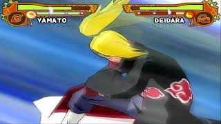 Yamato vs Deidara  Naruto Shippuden Ultimate Ninja 5 [upl. by Ymij504]