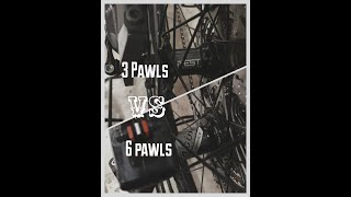 3 Pawls vs 6 Pawls  MTB Hub Sound Comparison [upl. by Russia344]