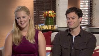 Amy Schumer amp Bill Hader  Trainwreck Interview HD [upl. by Barty]