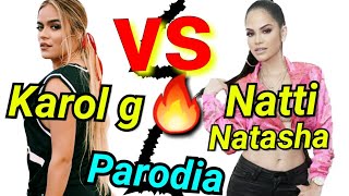 Secreto parodia  Anuel ft Karol g  no me acuerdo  Thalia ft natti Natasha  becky  sin pijama [upl. by Yonita]