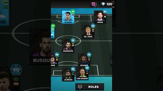 DLS 23 old and new Barca Squad 4123 Formation shorts viral [upl. by Dikmen]