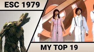 ESC 1979  My Top 19 [upl. by Amapuna192]