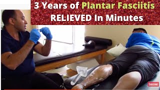 3 Years of  Plantar Fasciitis  RELIEVED in Minutes REAL RESULTS [upl. by Margie]