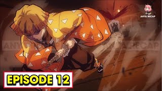 Demon Slayer Season 1 Episode 12 English Dub Full HD  Anime Recap [upl. by Prudie]