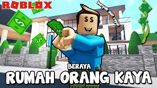 Aku Raya Rumah Orang Kaya  RP Bloxburg Raya Roblox Malaysia Raya [upl. by Anirtak]