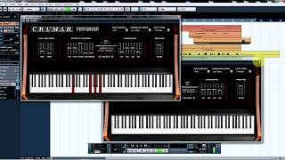 Crumar Performer VST Demo [upl. by Llerej]