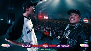 Sinio Vs Shernan Rebuttals  Fliptop Battles [upl. by Hanforrd838]