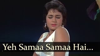 Jab Jab Phool Khile  Yeh Samaa Samaa Hai  Lata Mangeshkar [upl. by Sauers]