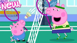 Peppa Pig Tales 🏸 The Badminton Champions 🥇 BRAND NEW Peppa Pig Episodes [upl. by Aisanat]