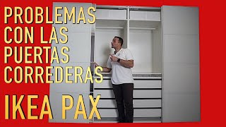 Cómo solucionar problemas de puertas correderas Ikea pax [upl. by Annemarie883]