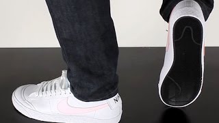 NIKE SB BLAZER LOW XT white prism pink [upl. by Wilinski]