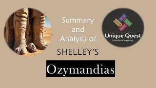 Ozymandias by P B Shelley explained in Tamil Irony political Commentary and summary [upl. by Aseyt266]