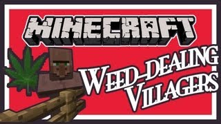 Villager Drug Dealers in Minecraft  Herblore Mod Showcase [upl. by Boycey]