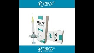 ReNice  Best 2ml facial anti wrinkle Hyaluronic Acid Korean Dermal Filler gel Injection [upl. by Otnicaj227]