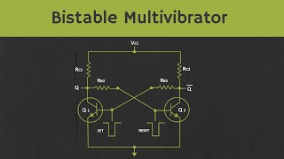 Bistable Multivibrator using BJT Explained [upl. by Nicoli]