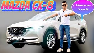 Review Mazda CX8 2022 thêm bản 6 ghế nội thất hoàn thiện sắc nét nhất phân khúc  XeVuiVietNam [upl. by Aved]