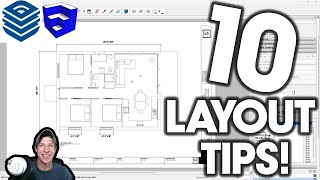 Faster Plan Creation in LAYOUT from SketchUp 10 Vital Tips [upl. by Sitoeht]