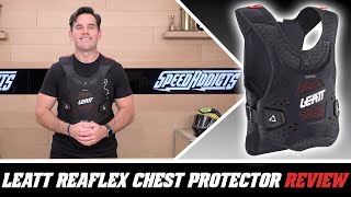 Leatt ReaFlex Chest Protector Review at SpeedAddictscom [upl. by Bum641]