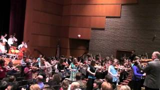 STRING EXPLOSION performed by over 270 string players [upl. by Nnylirehs]