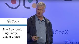 CogX 2018  The Economic Singularity Calum Chace  CogX [upl. by Atnek]