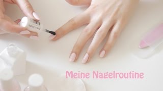 Meine Nagelroutine  Schöne gesunde Nägel [upl. by Eseerehs]