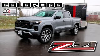 Chevrolet Colorado Z71 review SMALL ENGINE and short bed ONLY [upl. by Enamrahs]