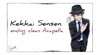 Kekkai Sensen ending clean Acapella vocals only with lyrics [upl. by Bowrah]