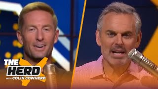 Joel Klatt amp Colin Cowherds 2021 mock NFL draft  NFL  THE HERD [upl. by Hatti]