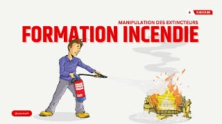 Formation incendie alertis Manipulation des extincteurs et évacuation [upl. by Norej165]