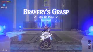 BotW019  Bravery’s Grasp Shrine Made Easy  Ishto Soh Shrine [upl. by Gallenz]