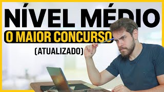 MELHOR CONCURSO NÍVEL MÉDIO 2024 PARA COMEÇAR HOJE🎯 [upl. by Arihppas]