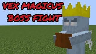 Minecraft Age of Magic Vex Magicus Boss Fight  1201 Mod [upl. by Ynnavoj]