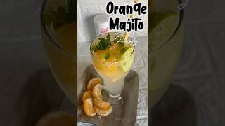 Orange Mojito orange orangemojito mojito shortsfeed drink easyrecipe shayri [upl. by Norm985]