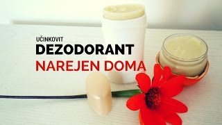 DOMAČI NARAVNI DEZODORANT [upl. by Holland]