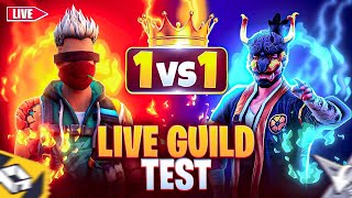 FREEFIRE LIVE CUSTOM GIVEAWAY  FREEFIRE LIVE GUILD TEST  GUILD TEST  REDEEM CODE GIVEAWAY INDIA [upl. by Divan]