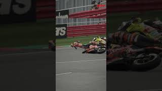 Brad Binder Crash MotoGP 2022 [upl. by Znarf]