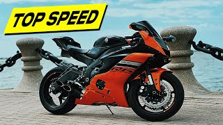 YAMAHA R6 TOP SPEED RUN [upl. by Wein180]