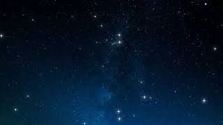 Background for video  Night Sky  Falling Star  Twinkling Star  Loop  No Copyright [upl. by Notniw]