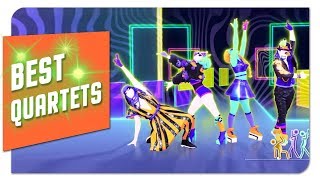 Just Dance Top 10 Best QUARTETS on Just dance [upl. by Nylrebmik]