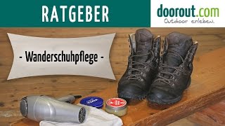 Wanderschuhpflege  Wanderschuhe PflegeampTipps in 3Schritten [upl. by Ahsekad]