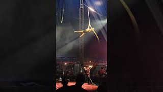 Suspended in Air Amazing Trick at the Circus 🎪 circus circuslife circusvargas [upl. by Libnah]