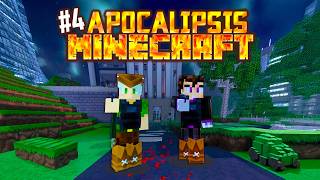 100 dias en APOCALIPSISMINECRAFT ASALTAMOS LA CIUDAD 4 [upl. by Maag]