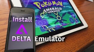 Install Delta beta  GBA amp SNES Emulator for iOS 10 [upl. by Emoryt]