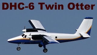 DHC6 Twin Otter Hangar 9 scale RC plane JMM 2019 [upl. by Cynera]