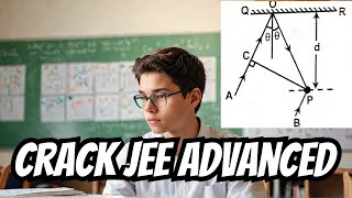 JEE ADVANCEDA plane wave of wavelength 2 is incident at an angle on a plane mirror Maximum intensi [upl. by Sioled]