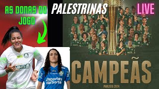 LIVE  PALMEIRAS VENCE O CORÍNTHIANS E É CAMPEÃO PAULISTA DE 2024 [upl. by Larcher]