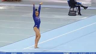 Emma Malabuyo Floor TFAA 2019 Jesolo [upl. by Aihsa937]