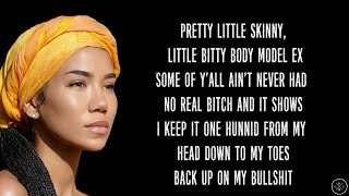 Jhene Aiko ft HER  BS Lyrics [upl. by Atlas905]